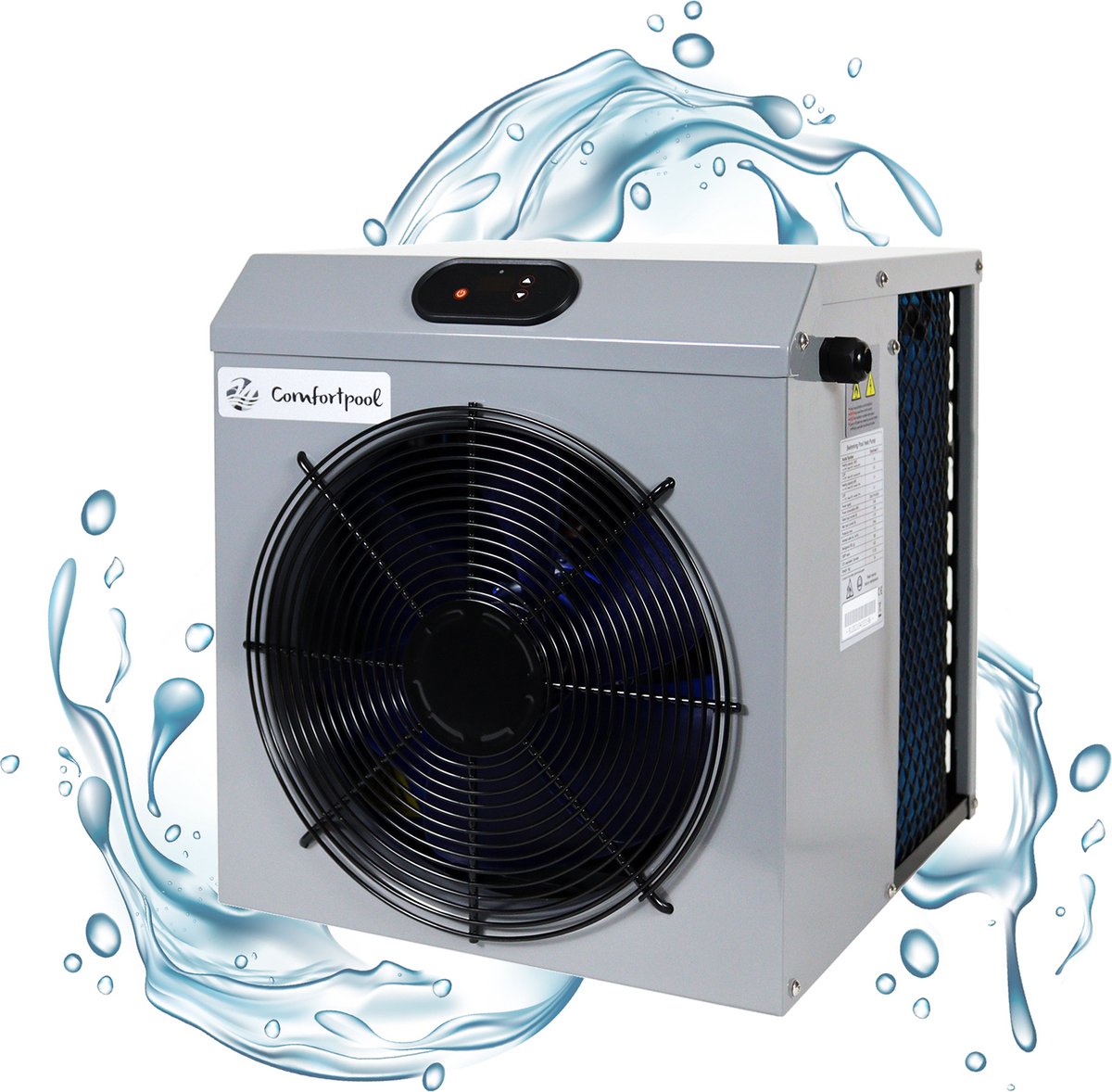   EasyHeat 3 warmtepomp | Zwembad warmtepomp | Compact model | Eenvoudige aansluiting | 3,3 kW